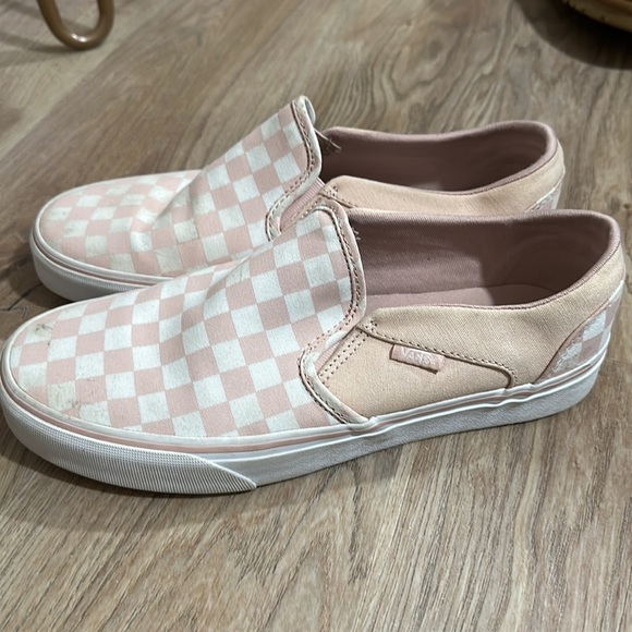 Light pink Vans only worn a couple times - Picture 3 of 3